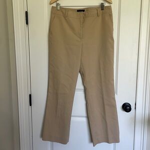 Talbots Women’s Heritage Trouser Pants Khaki 12
